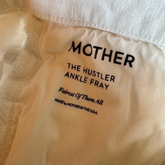 MOTHER Jeans The Hustler Ankle Fray - Picture 3 of 7